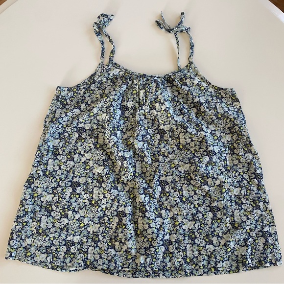 Gap Kids Green Floral Summer Cami - Picture 2 of 4